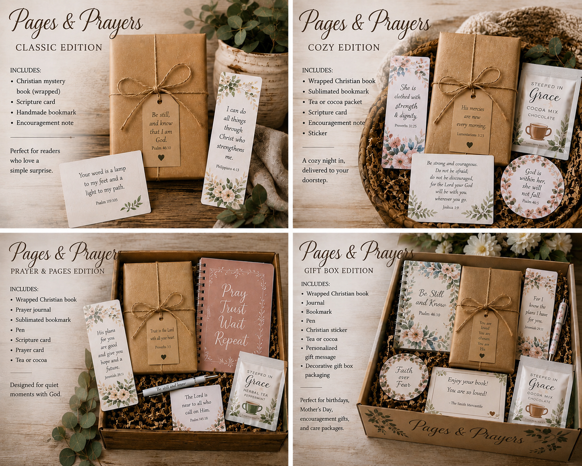 Pages and Prayers: A Christian Blind Date with a Book