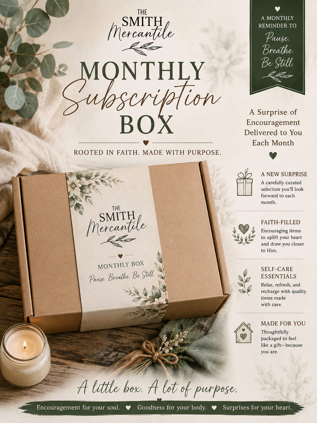 The Smith Mercantile Monthly Subscription Box